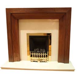 Europa Kentucky Wooden Fireplace